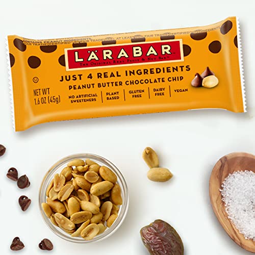 Larabar Peanut Butter Chocolate Chip, Gluten Free Fruit & Nut Bars, 16 ct