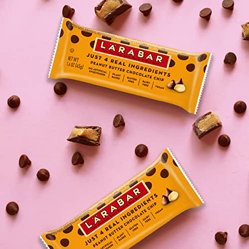 Larabar Peanut Butter Chocolate Chip, Gluten Free Fruit & Nut Bars, 16 ct