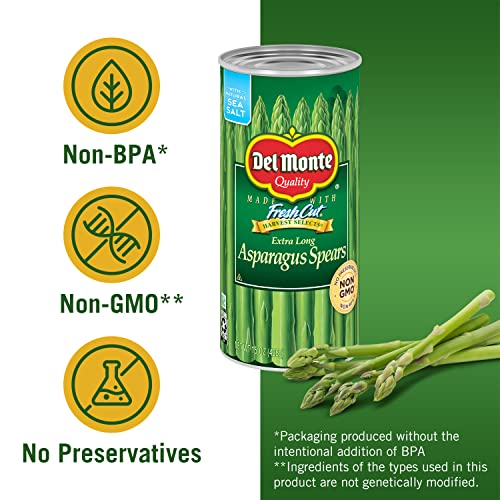 Del Monte Canned Extra Long Asparagus Spears, 15 Ounce 2004297